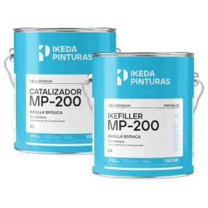 Masilla Epóxica para Metales - Ikefiller MP-200 - Kit 4L